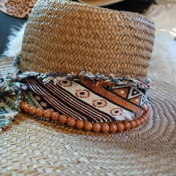 Rare Wyeth boho dreams straw hat